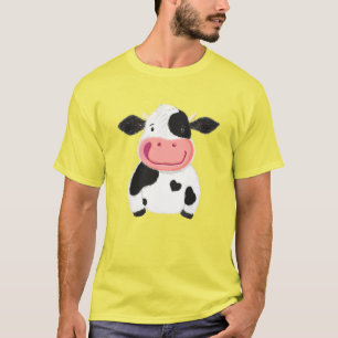 Happy Little Holstein Milchkühe T-Shirt