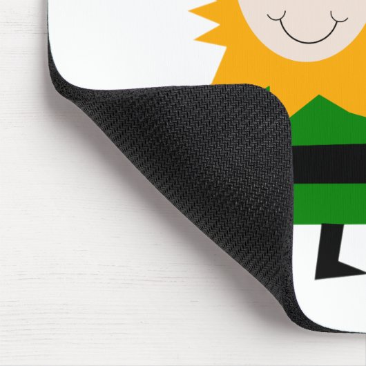 Happy Little Leprechaun Mousepad (Ecke)