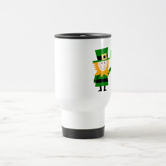 Happy Little Leprechaun Reisebecher (Mittel)