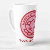 Happy Little Lotus, Liebe. Liebe. Liebe, Milchtasse (Linke Ecke)