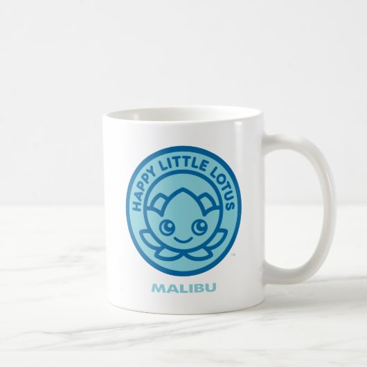 Happy Little Lotus, Malibu Kaffeetasse (Rechts)