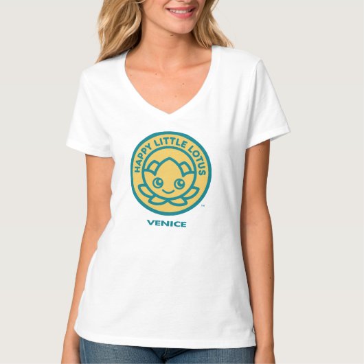 Happy Little Lotus, Venedig T-Shirt (Vorderseite)