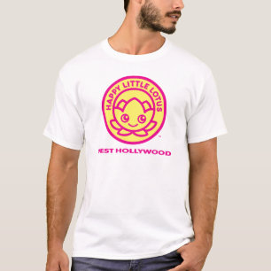 Happy Little Lotus, West Hollywood T-Shirt