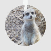 Happy Little Meerkat Ornament (Rückseite)