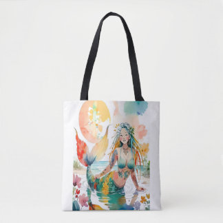Happy Little Mermaid Beach Tasche