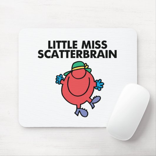 Happy Little Miss Scatterbrain Mousepad (Mit Mouse)