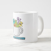 Happy Little Monster Brew Jumbo-Tasse (Vorderseite Rechts)