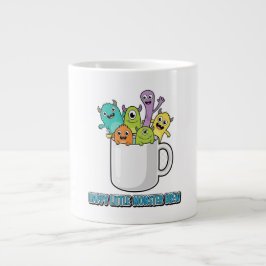 Happy Little Monster Brew Jumbo-Tasse