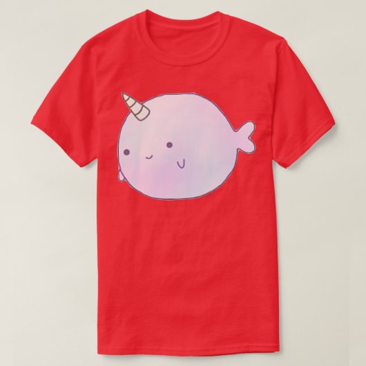 Happy Little Narwal T-Shirt (Design vorne)