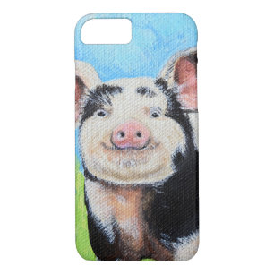 Happy Little Pig Painting Case-Mate iPhone Hülle