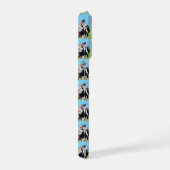 Happy Little Pig Painting iPhone Hülle (Rechte Seite)