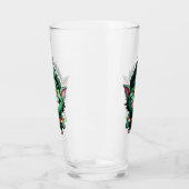 Happy Little Troll Chibi Illustration Glass Cup Glas (Links)