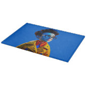 Happy Little Typ Glass Cutting Board Schneidebrett (Ecke)