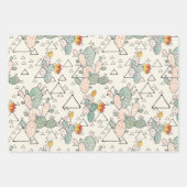 Happy Llama Geschenkpapier Set (Vorderseite 3)