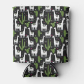 Happy Llama Pattern Dosenkühler (Vorderseite)