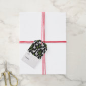 Happy Llama Pattern Geschenkanhänger (Mit Garn)