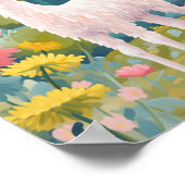 Happy Llama Poster (Ecke)