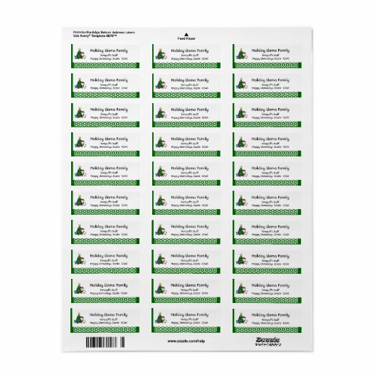 Happy Llamadays (Vorne)