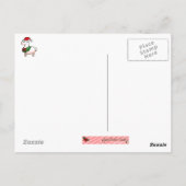 Happy Llamadays Postkarte (Rückseite)