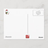 Happy Llamadays Postkarte (Rückseite)