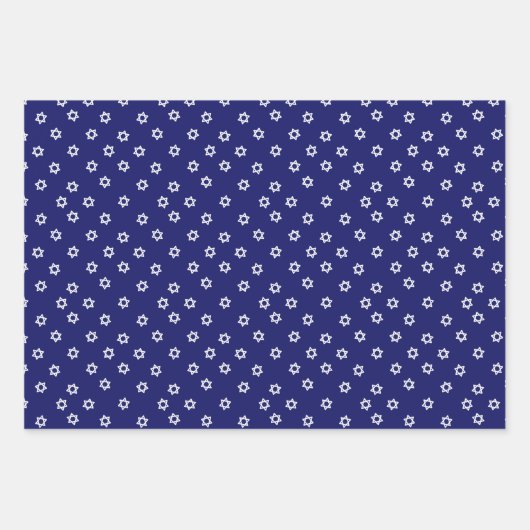 Happy Llamakah Hanukkah Geschenkpapier Set (Vorderseite 3)