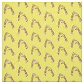 Happy long neckened giraffs stoff (Muster)