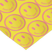 Happy Long Table Runner Großer Tischläufer (Ecke)