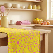 Happy Long Table Runner Großer Tischläufer