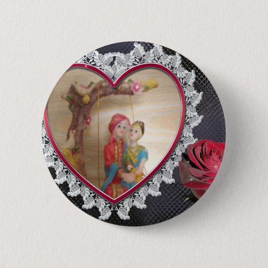 Happy Lovers Day Button (Vorderseite)