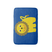 Happy Löwe Badematte (Vorderseite Vertikal)