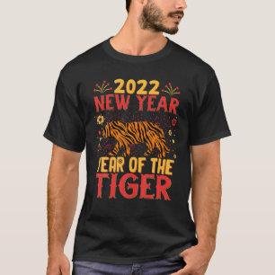 Happy Lunar Neujahr 2022 Niedliches chinesisches N T-Shirt