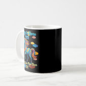 Happy Lunar New Year Colorful Horse  Kaffeetasse (Vorderseite Links)