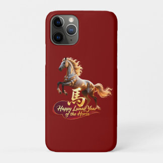 Happy Lunar New Year Majestic Golden Horse Case-Mate iPhone Hülle
