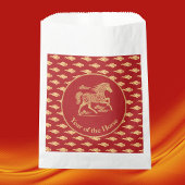 Happy Lunar New Year of the Horse Lucky Clouds Geschenktütchen