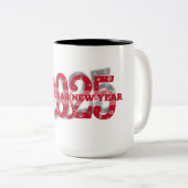 Happy Lunar New Year Zweifarbige Tasse (VorderseiteRechts)