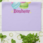 Happy Macarons Geschirrtuch (Gefaltet)