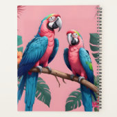Happy Macaw Parrots Planer (Rückseite)