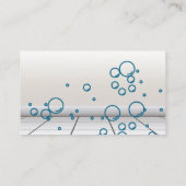 Happy Maid Logo | Soapy Bubbles Visitenkarte (Rückseite)