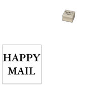 Happy Mail Briefmarke Gummistempel (Stempel)