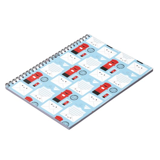 Happy Mail - Kawaii Post Notizblock (Linke Seite)