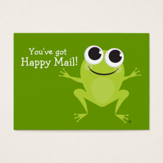 "Happy Mail" Niedliche Froschkarte - Spaß Geschenk