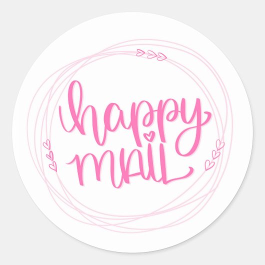 Happy Mail Stickers (Vorderseite)