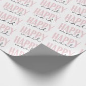 Happy Mail Wrapping Paper Geschenkpapier (Ecke)