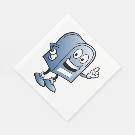 Happy Mailbox Napkins Serviette (Ecke)