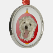 Happy Maltese Weihnachtsschmuck (Rechts)