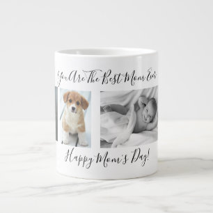 Happy Mama Day Foto Collage Jumbo-Tasse