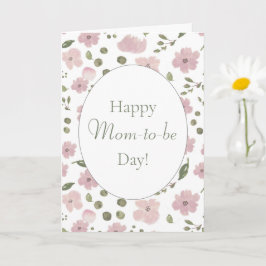 Happy Mama to be Day Mother's Day Card Karte