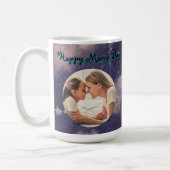 Happy Mamas Tag Glitzer Foto Tasse Mütter Tagesges (Links)