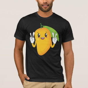 Happy Mango Sommer Obst Lover T-Shirt
