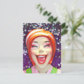 Happy Mannequin 8 Pk. Postkarten (Stehend Vorderseite)